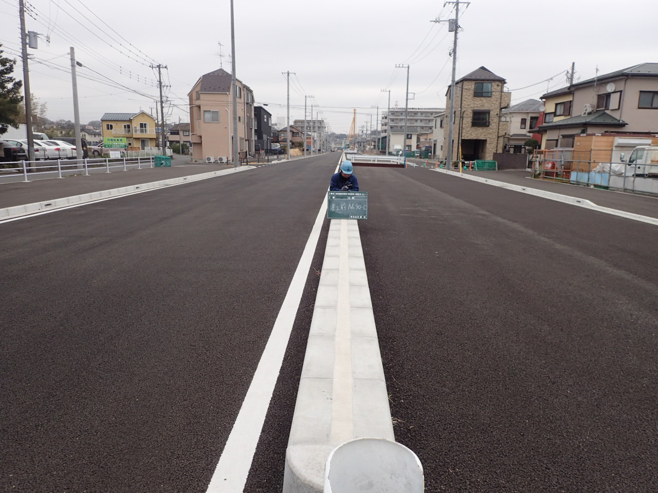 新横浜線（新吉田高田地区）街路整備工事その11の工事状況について