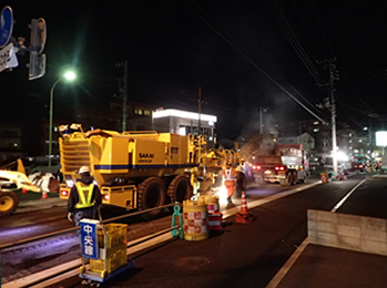 港北区新羽町地内舗装補修工事